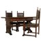 Antique Desk & Chair Set from Dini & Puccini Furniture Factory, Image 1