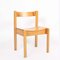 Vintage English Bent Plywood and Beech Chairs, 1960s, Set of 4 1