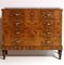 Art Deco Venetian Walnut and Marble Chest of Drawers 7