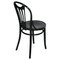 Sedie ebanizzate nere di Thonet, anni '20, set di 4, Immagine 4