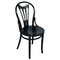 Black Ebonized Chairs from Thonet, 1920s, Set of 4 1
