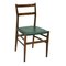 Ash and Leather Leggera Chair by Gio Ponti for Cassina, 1960s 1
