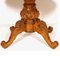 Baroque Style Hand-Carved Walnut Dining Table and Chairs, 1930s, Set of 7 4