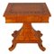 19th-Century Biedermeier Style Inlaid Burl Elm Side Table, 1850s 1