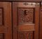 Antique Carved Sideboard Bookcase 6