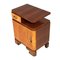 Veneered Elm & Walnut Nightstand by Gaetano Borsani for Atelier Borsani Varedo, 1928, Image 1