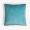 Happy Frame Pillow in Light Blue and Green from Lo Decor 1