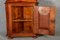 Antique German Biedermeier Corner Cabinet, Image 4