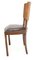 Mid-Century Italian Walnut Wood Chair, 1950s 2