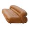 Italian Brown Leather Soriana Sofa by Tobia & Afra Scarpa for Cassina, 1960s, Image 6