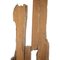Mid-Century Sculptural Olive & Walnut Wood Chair, Image 3