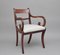 Antique Mahogany Rope Back Armchair, 1830 3