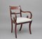 Antique Mahogany Rope Back Armchair, 1830, Image 3