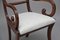 Antique Mahogany Rope Back Armchair, 1830, Image 7