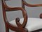 Antique Mahogany Rope Back Armchair, 1830 2