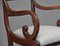 Antique Mahogany Rope Back Armchair, 1830, Image 2