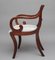 Antique Mahogany Rope Back Armchair, 1830 8