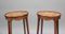 Mahogany and Inlaid Urn Stands, 1900s, Set of 2 15