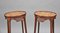 Mahogany and Inlaid Urn Stands, 1900s, Set of 2 14