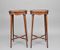 Mahogany and Inlaid Urn Stands, 1900s, Set of 2 9