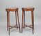 Mahogany and Inlaid Urn Stands, 1900s, Set of 2 7