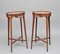 Mahogany and Inlaid Urn Stands, 1900s, Set of 2 11