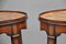 Mahogany and Inlaid Urn Stands, 1900s, Set of 2 5