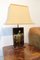 Faux Tortoiseshell Table Lamp with Brass Turtle, 1970s, Image 8