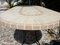 Tavolo ovale con mosaico in marmo rubino di Egram, Immagine 5