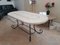 Oval Rubino Marble Mosaic Table from Egram, Image 2