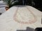 Tavolo ovale con mosaico in marmo rubino di Egram, Immagine 3