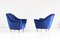 Blue Velvet Armchairs by Ico & Luisa Parisi for Ariberto Colombo, 1951, Set of 2 9