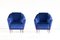 Blue Velvet Armchairs by Ico & Luisa Parisi for Ariberto Colombo, 1951, Set of 2 6