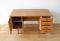 Vintage Oak Desk, 1950s 7