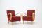 Vintage Oak Armchairs by Jindřich Halabala, 1950s, Set of 2, Image 1