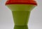 Italienische Hocker aus Rotem & Grünem Kunststoff von Gigaplast, 1970er, 2er Set 6