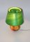 German Multicolored Glass Table Lamp from WMF, 1940s, Image 5