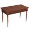 Neoclassic Walnut Coffee Table with Drawer, 1920s, Image 1