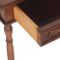 Tavolino da caffè neoclassico in legno di noce con cassetto, anni '20, Immagine 2