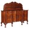 Antique Venetian Walnut Chippendale Baroque Credenza, 1910s 1