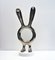 Sculptural Ceramic Bunny Mirror by Matteo Cibic for Superego, 2007, Image 1