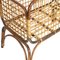 Mid-Century Bambus & Rattan Wiege, 1950er 3