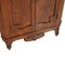 Antique Art Nouveau Carved Walnut Corner Cabinet from Vincenzo Cadorin 4