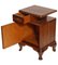 Italian Baroque Style Walnut Nightstand, 1920s 3