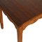 Square Solid Larch Art Deco Dining Table, 1920s, Image 3