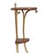 Brass & Oak Art Nouveau Corner Umbrella Stand, 1910s, Image 2