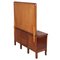 Art Deco Walnut Entry Table or Dressing Table, 1930s 2