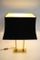 Brass and Acrylic Glass Table Lamp, 1970s 9