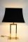 Brass and Acrylic Glass Table Lamp, 1970s 6