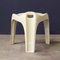 Organic White Plastic Stool, 1970s, Image 5